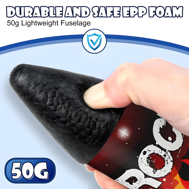 Razzo giocattolo elettrico riutilizzabile