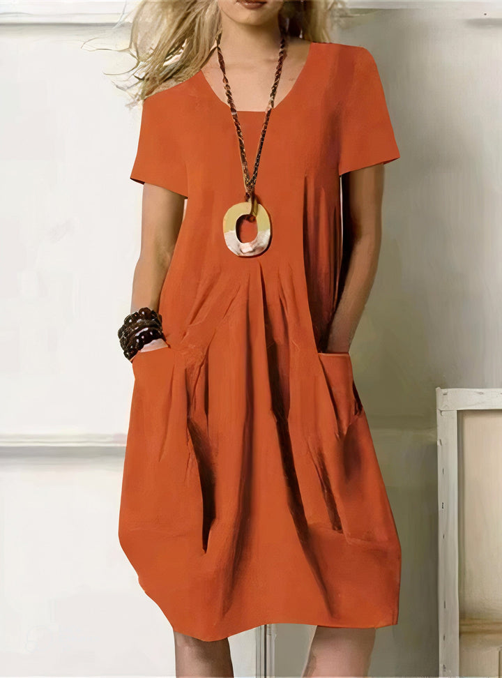 Anna - Simple midi dress
