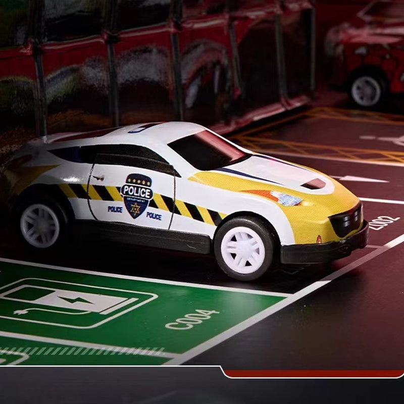 🎅 Saldi di Natale -50% 🎁 48 mini auto da corsa con garage integrato!