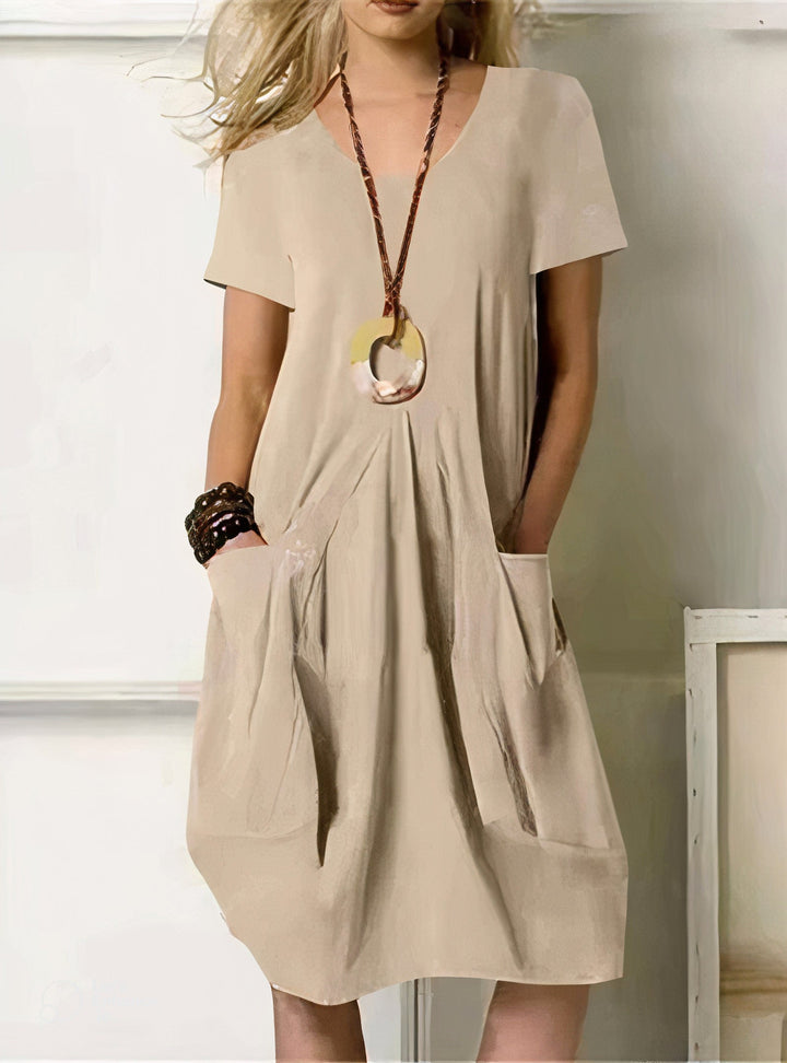Anna - Simple midi dress