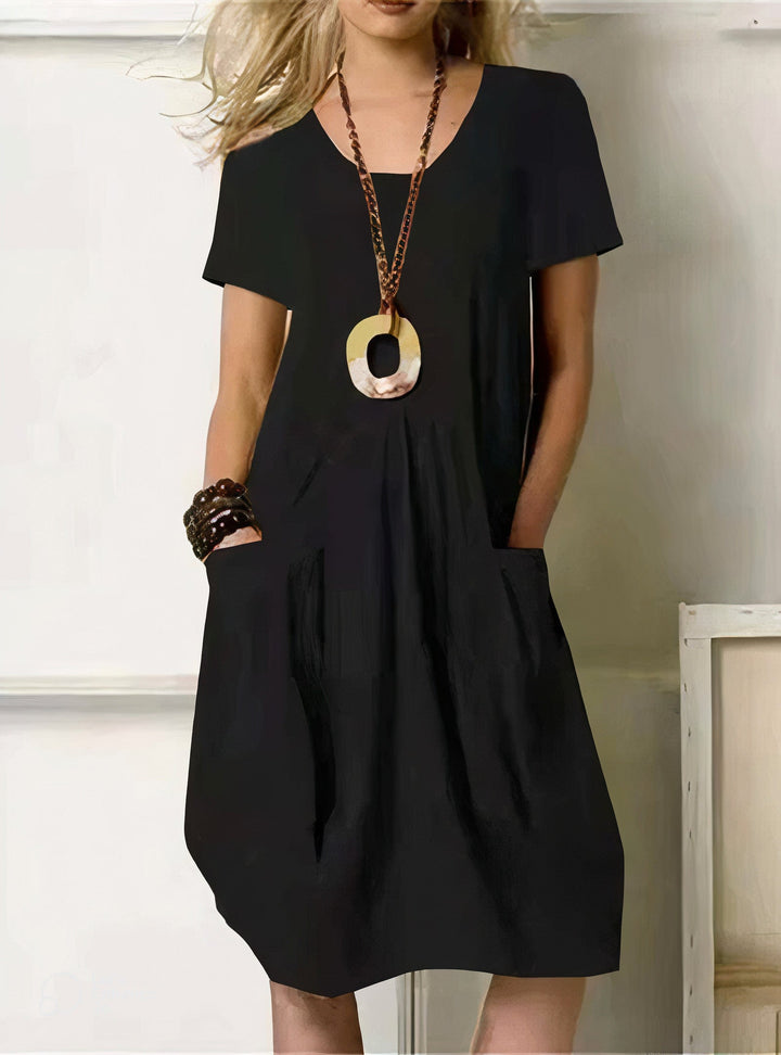 Anna - Simple midi dress