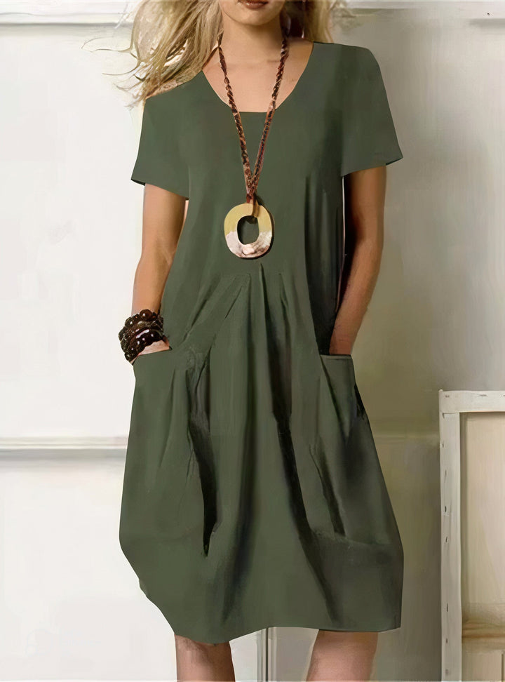 Anna - Simple midi dress