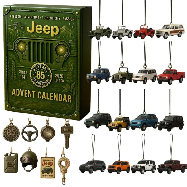🚙 Calendario dell’Avvento Jeep – 85º Anniversario 🎄