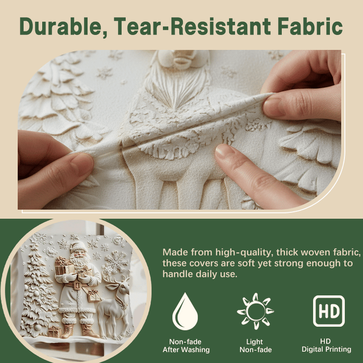 🎅 Saldi di Natale -49%!  Federa per cuscino con motivo natalizio