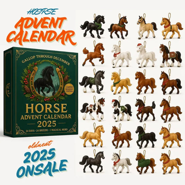 🐴 Galoppa attraverso dicembre – Calendario dell’Avvento Cavalli 2025