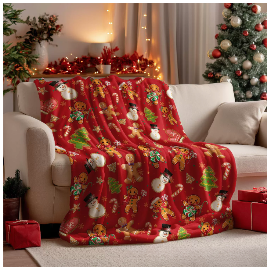 La coperta di Natale più spessa: Bianca The Blanky