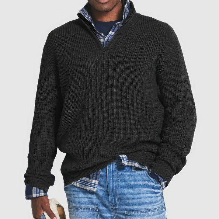 Gérard | Essential Zip Neck Sweater