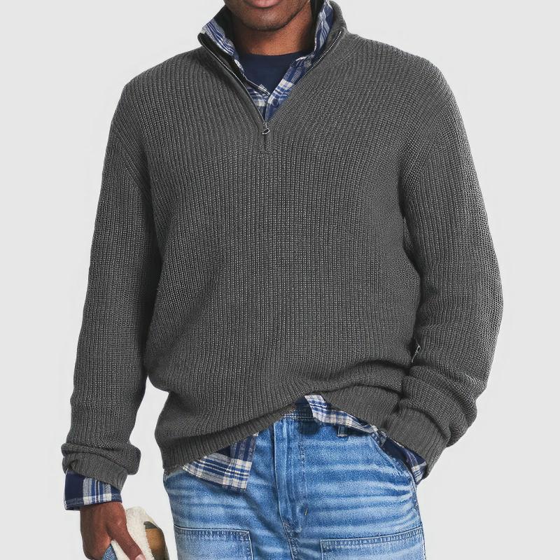 Gérard | Essential Zip Neck Sweater