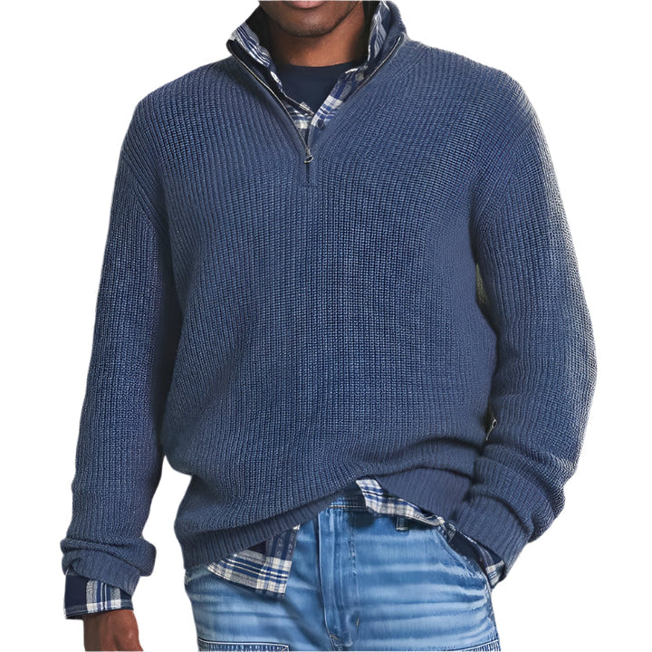 Gérard | Essential Zip Neck Sweater