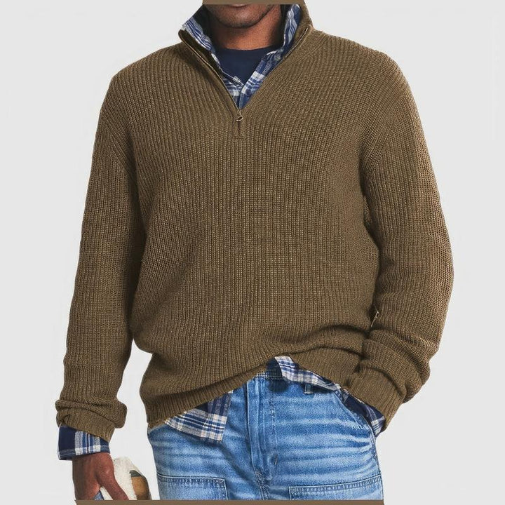 Gérard | Essential Zip Neck Sweater