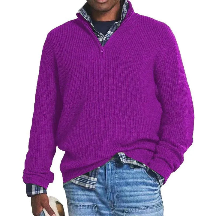Gérard | Essential Zip Neck Sweater