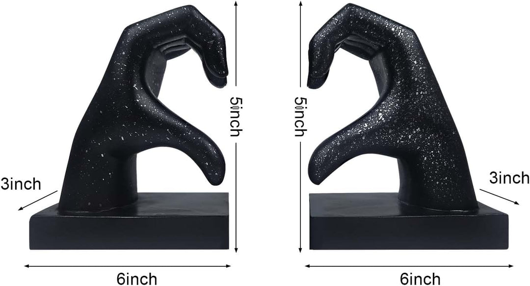 Fermalibri decorativi a forma di mano