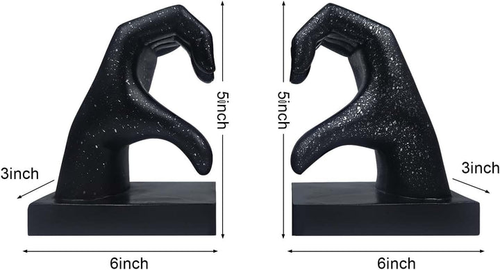 Fermalibri decorativi a forma di mano